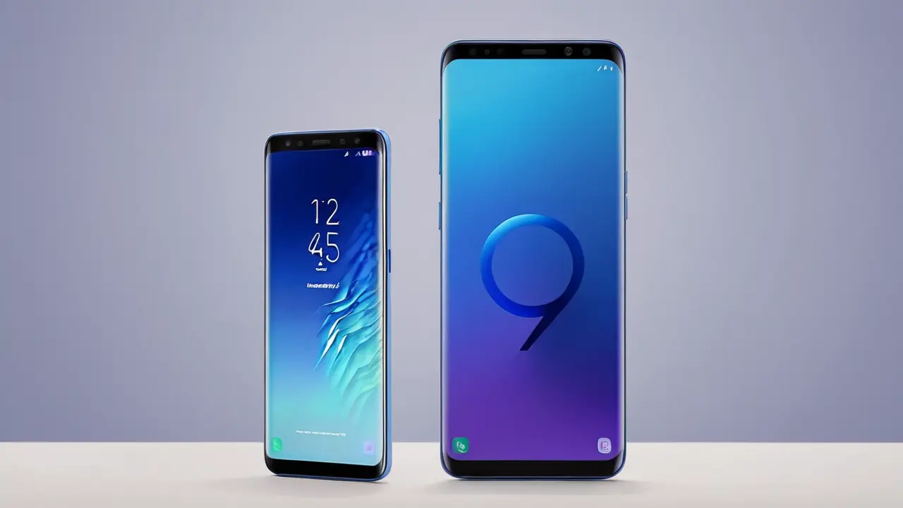 Comparativa visual de dos generaciones Galaxy