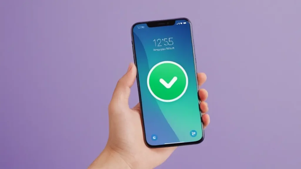 Diseño corporativo y minimalista de smartphone