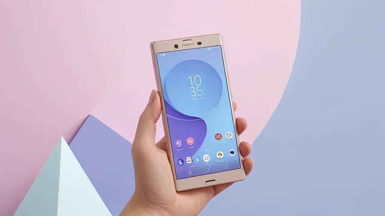 Ilustración vectorial de un smartphone capturando foto