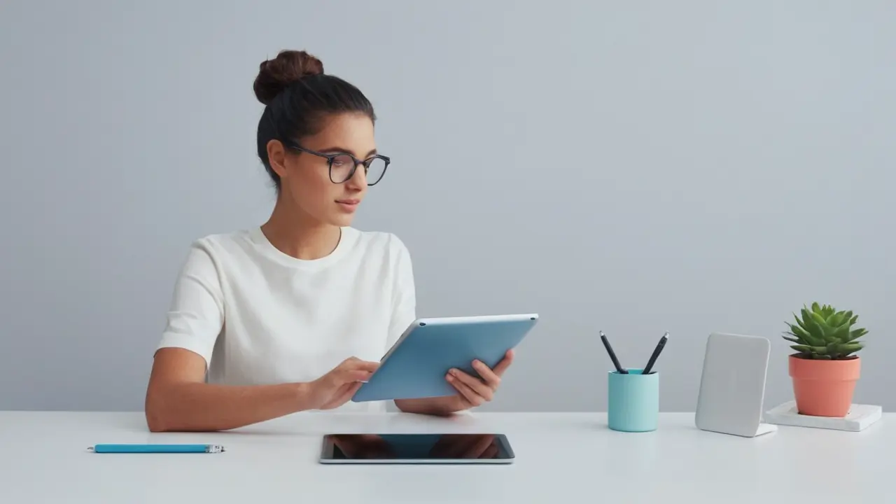 Ilustración moderna sobre tecnología y educación