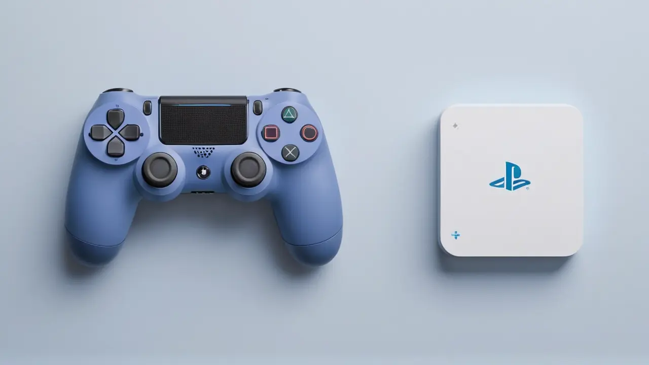 Conexión minimalista de móvil y mando