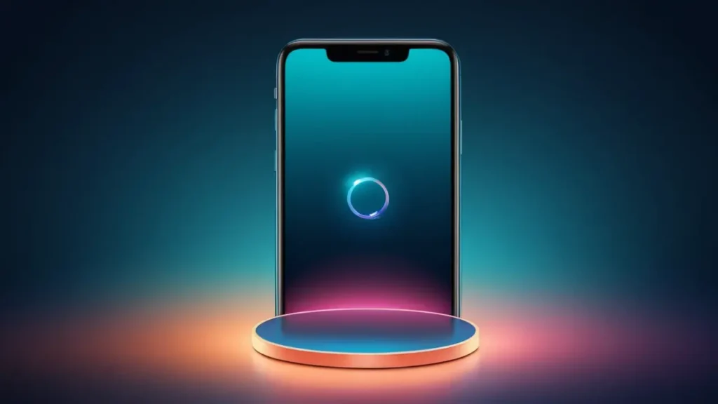 Smartphone minimalista con cámara y rendimiento