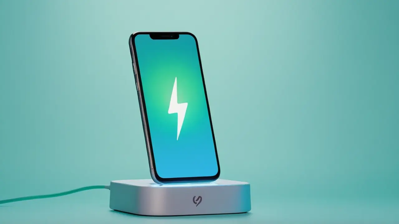 Smartphone minimalista con batería de carga rápida