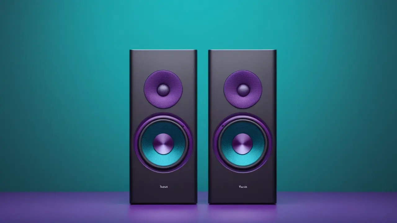 Móvil minimalista emitiendo ondas de sonido