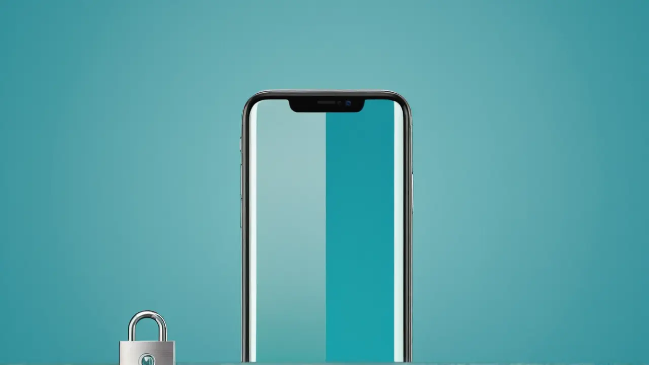 Ilustración tecnológica de reconocimiento facial