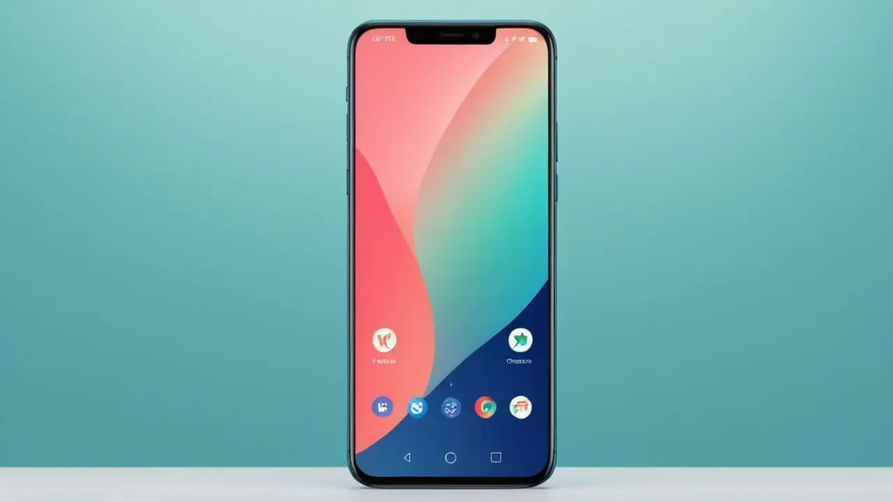 Ilustración vectorial de un smartphone emitiendo sonido