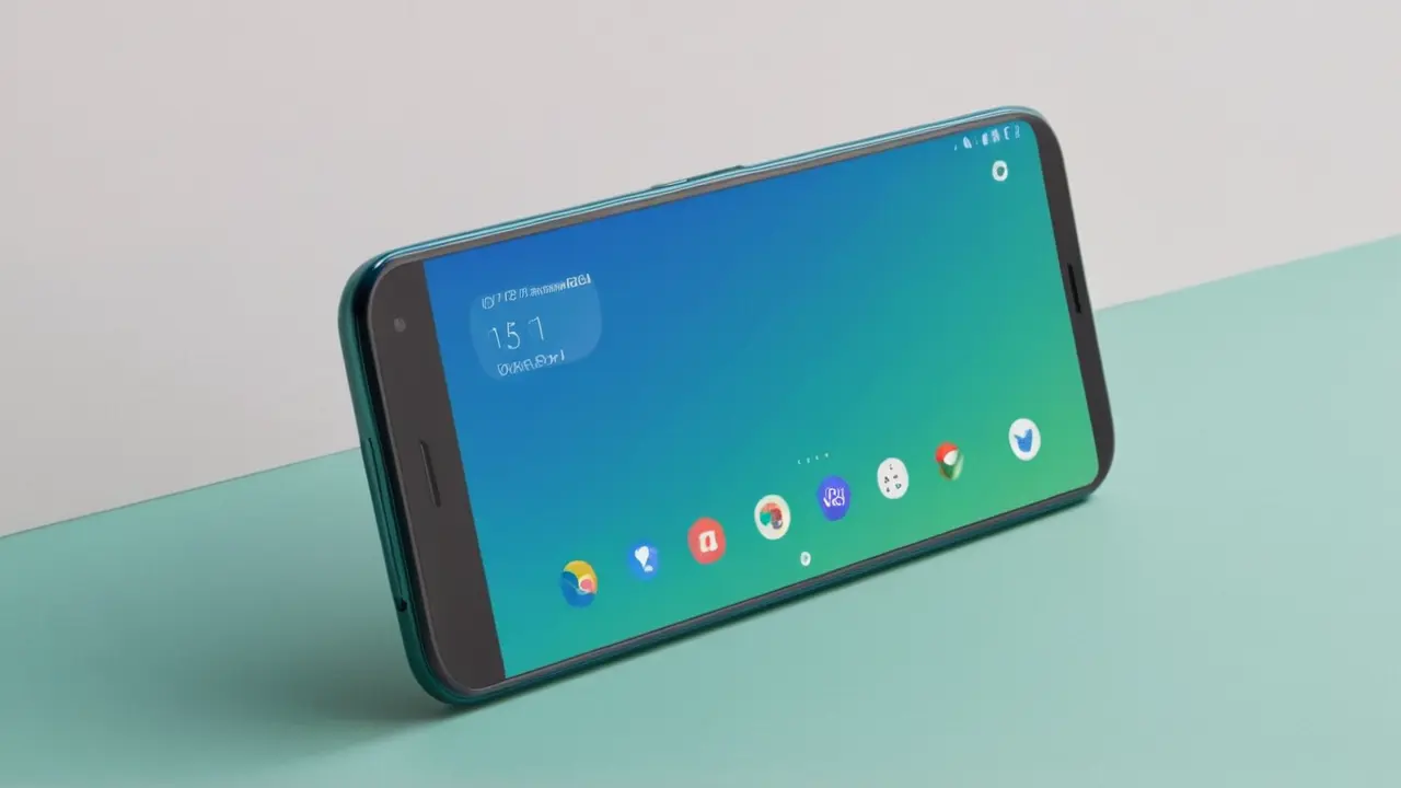 Representación visual minimalista del sistema Android Go