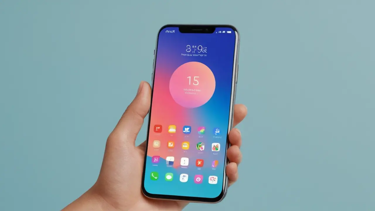 Diseño de interfaz móvil moderno y personalizable