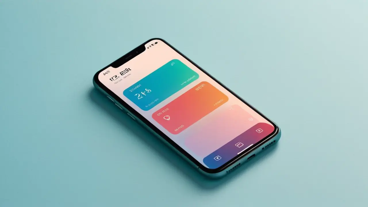 Elegante y fluida interfaz de software móvil